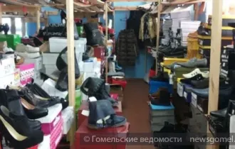 Фото: В одном из магазинов Гомеля изъято 683 пар обуви