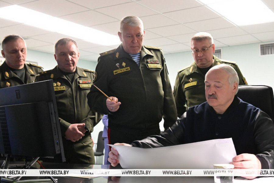 Фото: "Не просто впечатляет". Александр Лукашенко о предварительных результатах проверки дежурных сил ВВС и войск ПВО