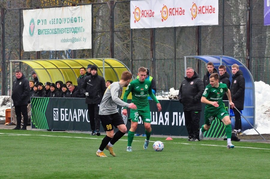 Фото: ФК «Гомель» провёл матч второго тура чемпионата страны в Новополоцке