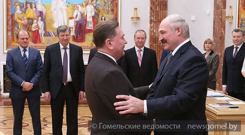 Фото: Президент Беларуси встретился с губернатором Курской области Российской Федерации 