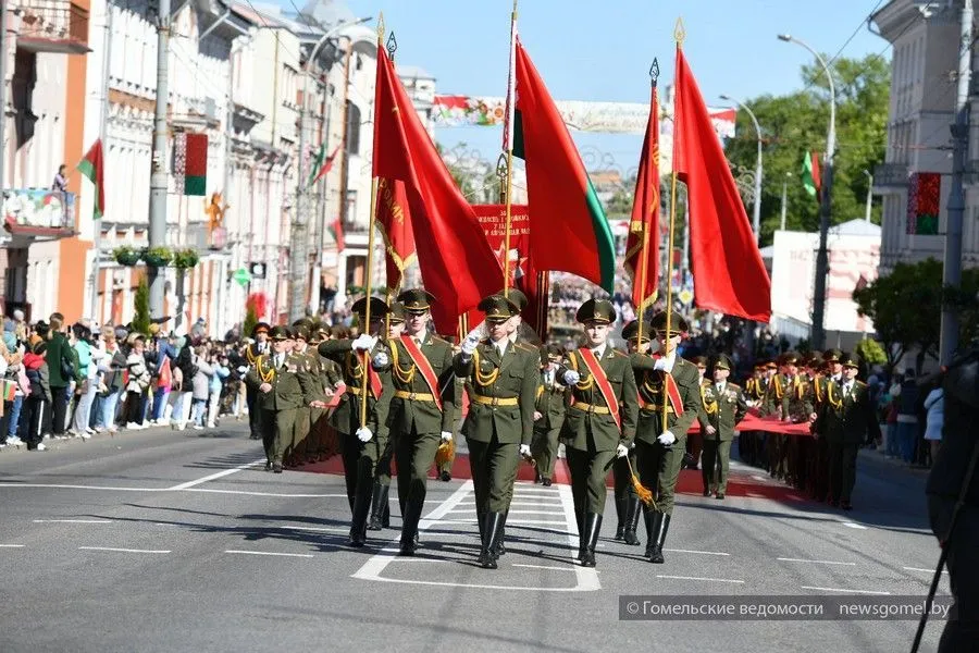 Фото: Ты в каждом нашем сердце, День Победы! Более 20 тысяч гомельчан и гостей города приняли участие в праздничном шествии